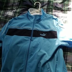 Puma track jacket size medium